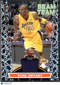 Kobe Bryant 2007 Topps Stadium Club Beam Team Game Worn Patch Los Angeles Lakers
