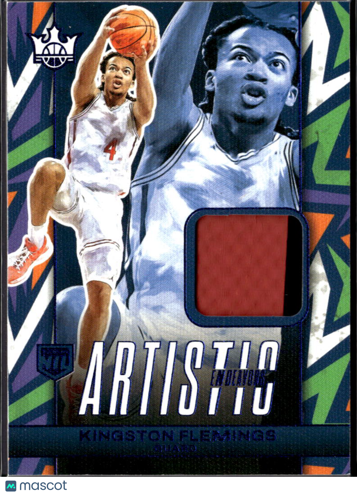 Kingston Flemings 2025-26 Court Kings Jersey Patch RC 20/25 Atlanta Hawks