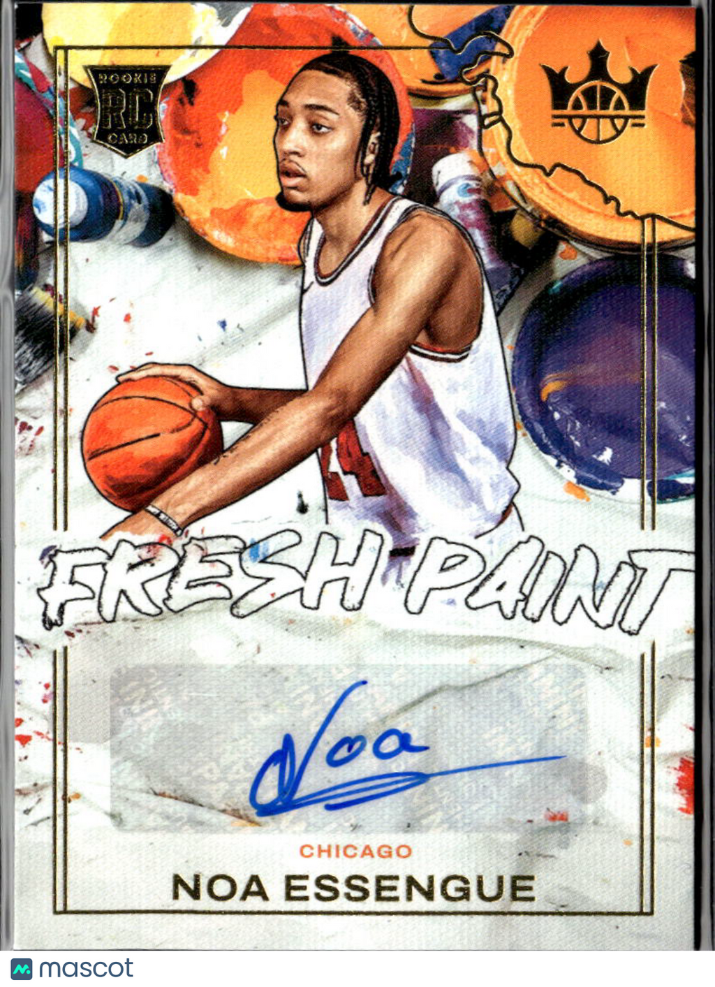 Noa Essengue 2025-26 Court Kings Auto Autograph RC Chicago Bulls 17/99