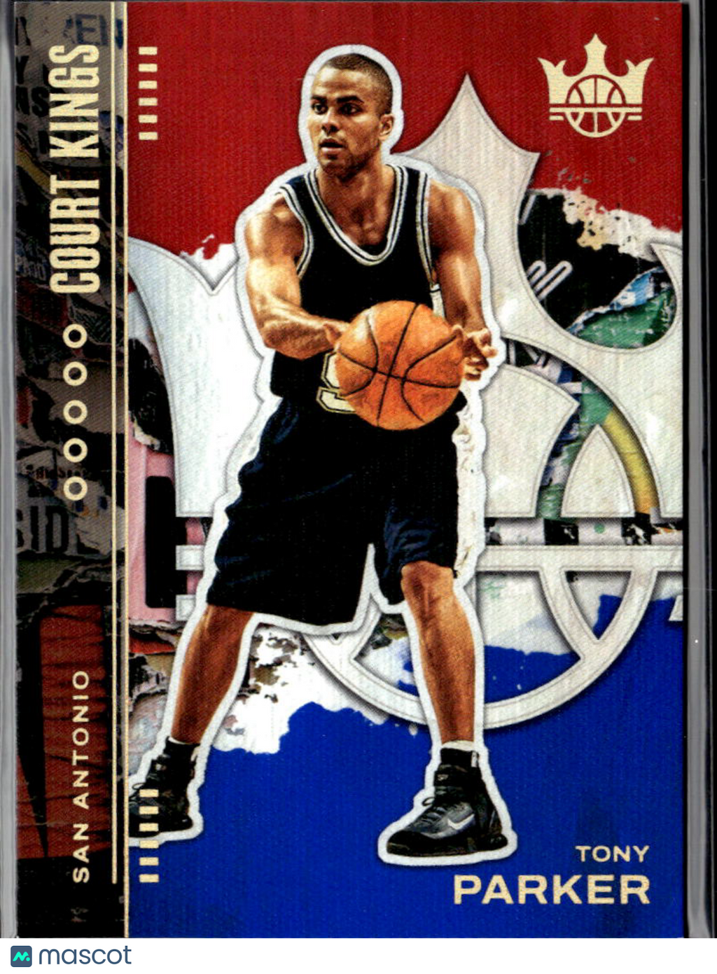 Tony Parker 2025-26 Court Kings Red Blue 167/199 San Antonio Spurs