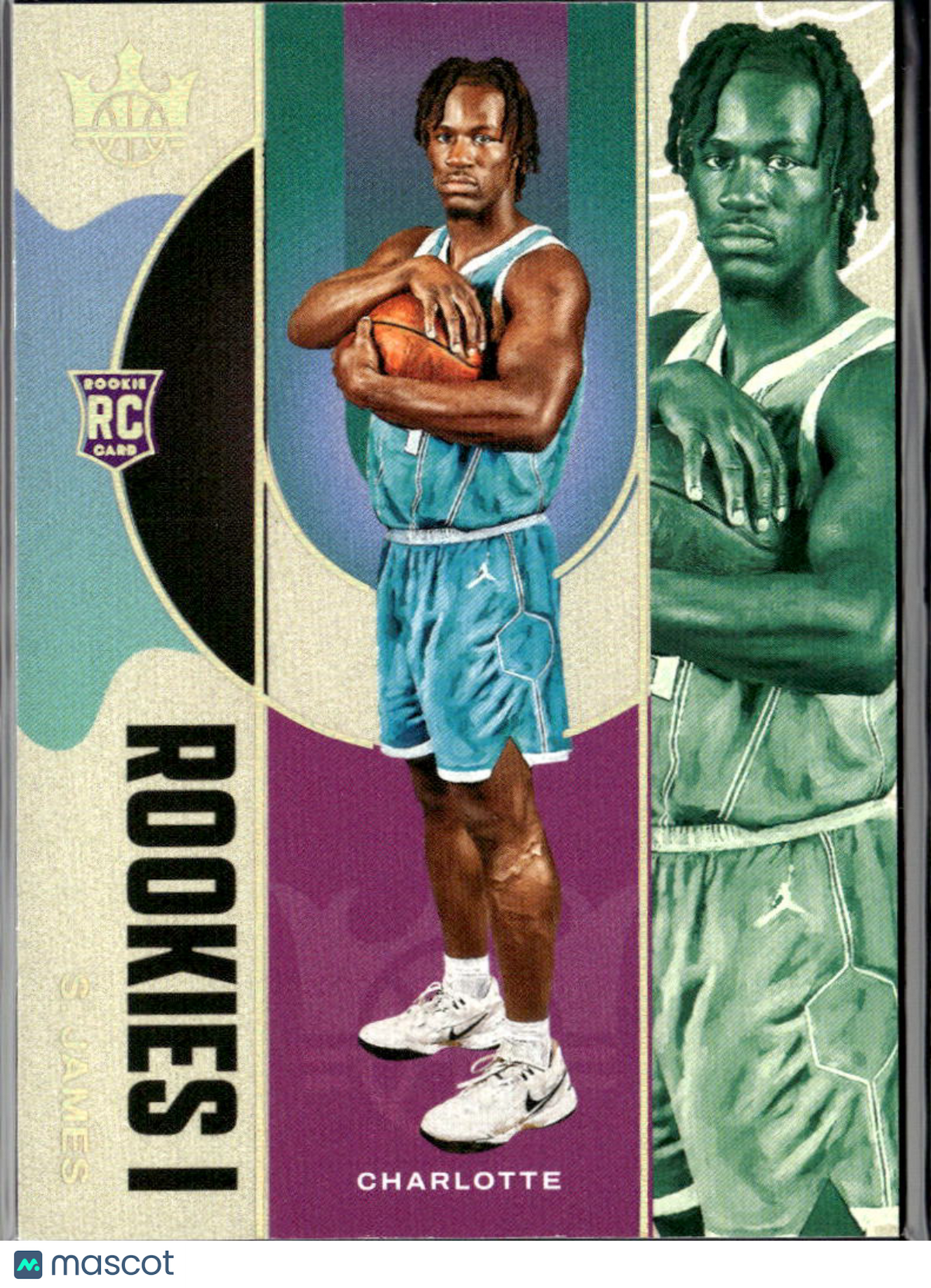 Sion James 2025-26 Court Kings RC Rookie Level 1  Charlotte Hornets