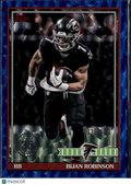 Bijan Robinson 2026 Topps Flagship '91 Blue Crackle 36/150 Atlanta Falcons