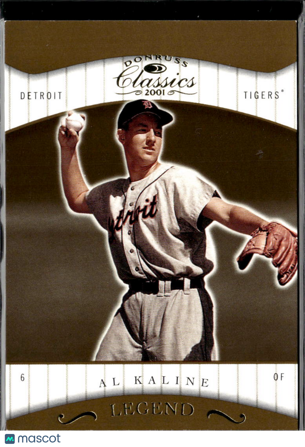 Al Kaline 2001 Donruss Classics 215/1755 Detroit Tigers