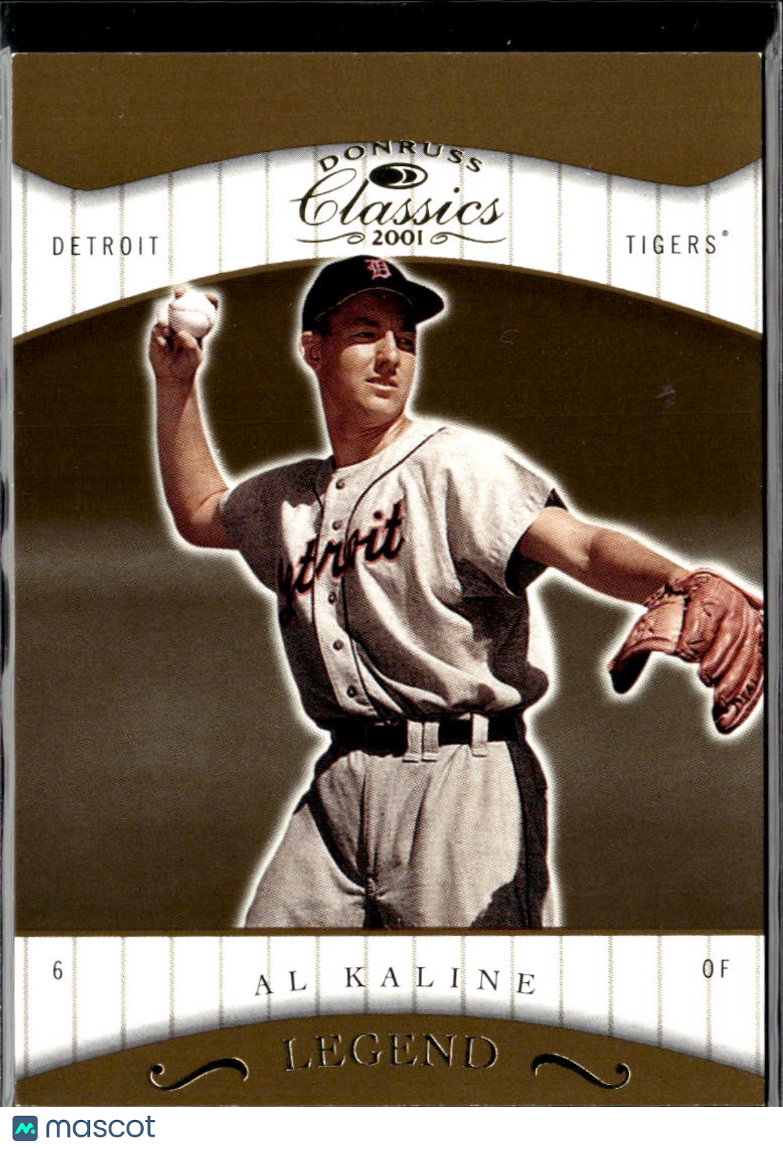 Al Kaline 2001 Donruss Classics 215/1755 Detroit Tigers