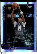 Ace Bailey 2026 Topps Chrome Update Prism Refractor RC Utah Jazz