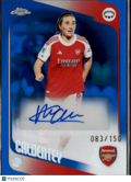 Mariona Caldentey 2026 Topps Chrome Women's Auto Autograph 83/150 Arsenal FC