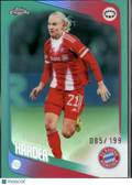 Pernille Harder 2026 Topps Chrome Women's Aqua Refractor /199 FC Bayern München