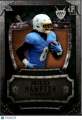 Omarion Hampton 2025 Wild Card Rookie RC Los Angeles Chargers 7/50