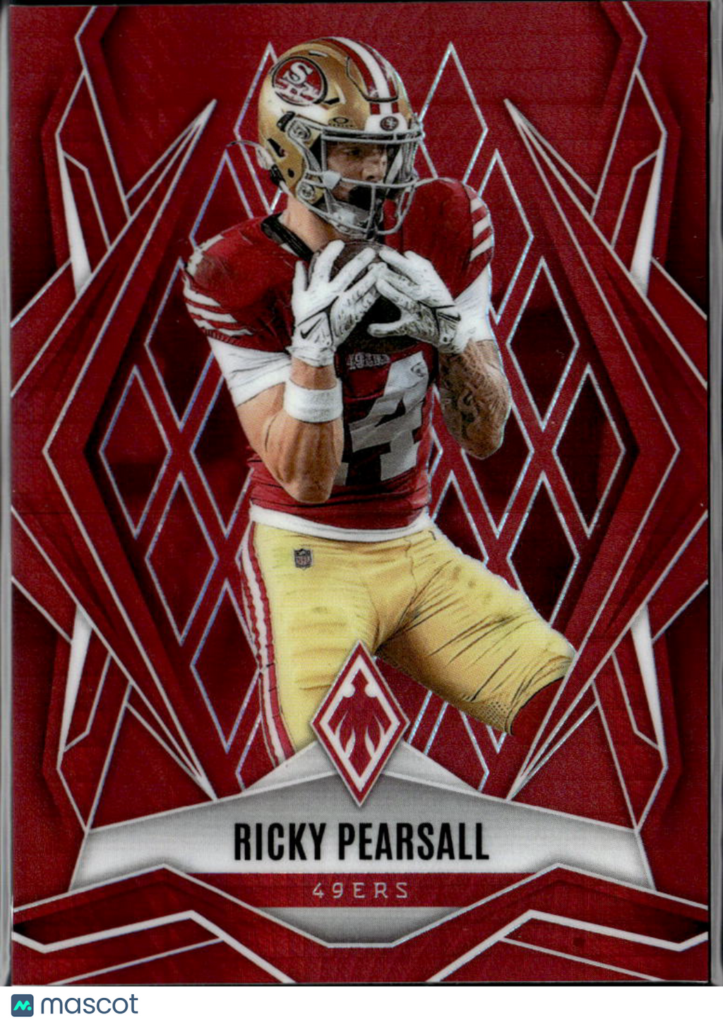Ricky Pearsall 2025 Phoenix Red Hyper 314/399 San Francisco 49ers
