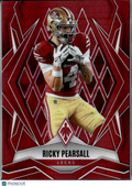Ricky Pearsall 2025 Phoenix Red Hyper 314/399 San Francisco 49ers