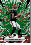 Michael Penix Jr. 2024 Topps Resurgence Green Wave 21/175 Atlanta Falcons