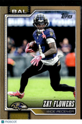 Zay Flowers 2026 Topps Gold 1651/2026 Baltimore Ravens