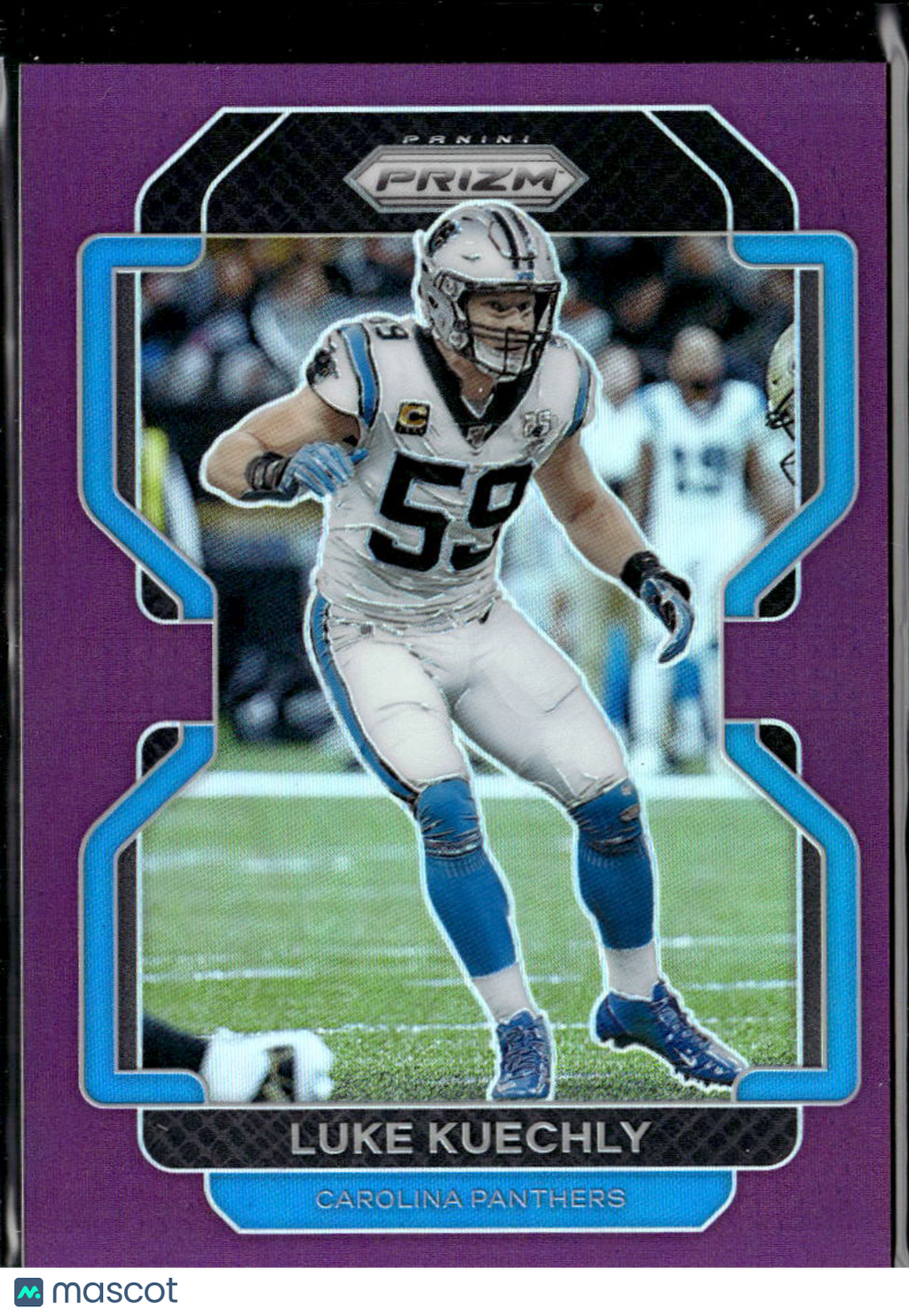 Luke Kuechly 2021 Prizm Purple Prizm 116/125 Carolina Panthers