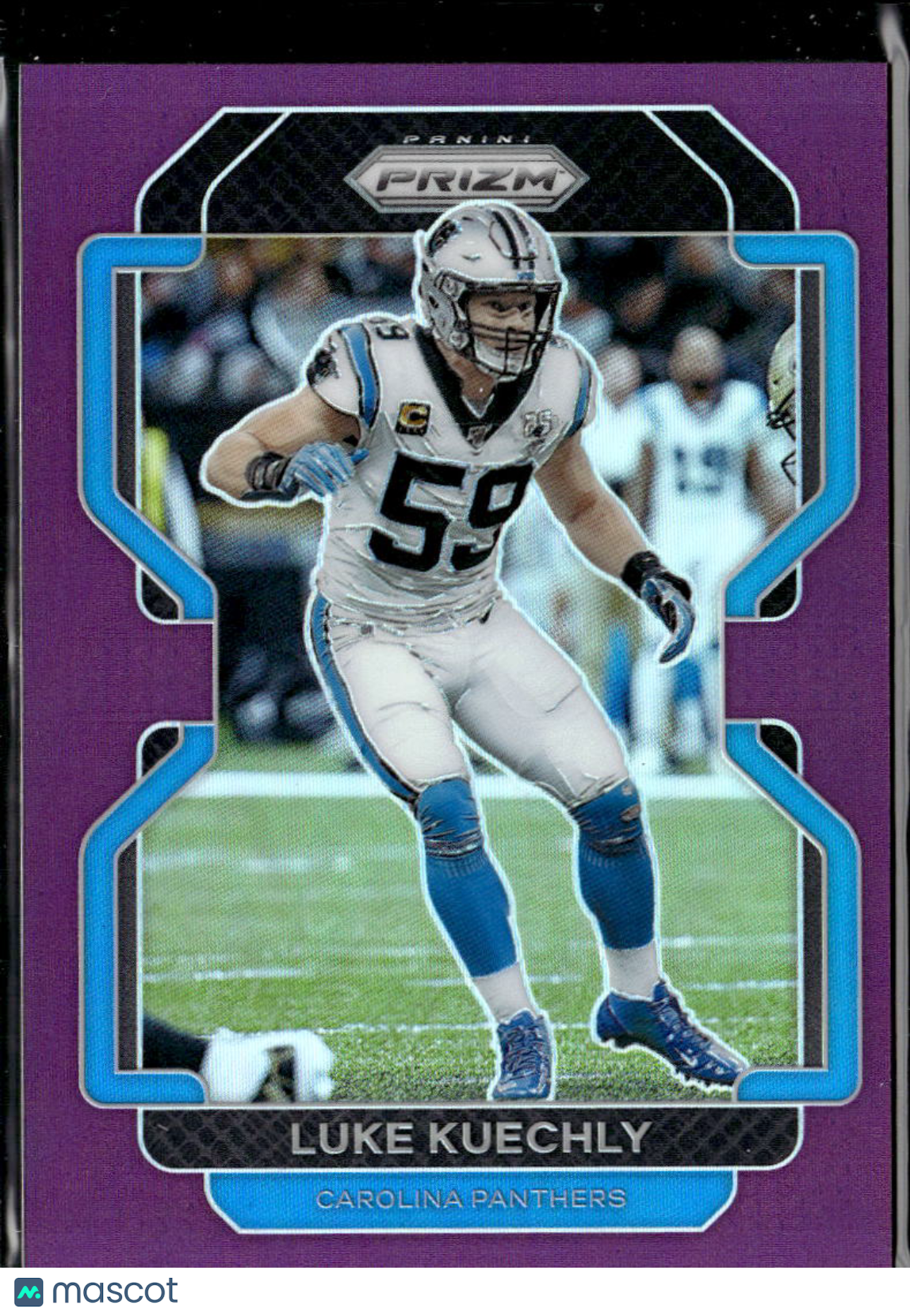 Luke Kuechly 2021 Prizm Purple Prizm 116/125 Carolina Panthers