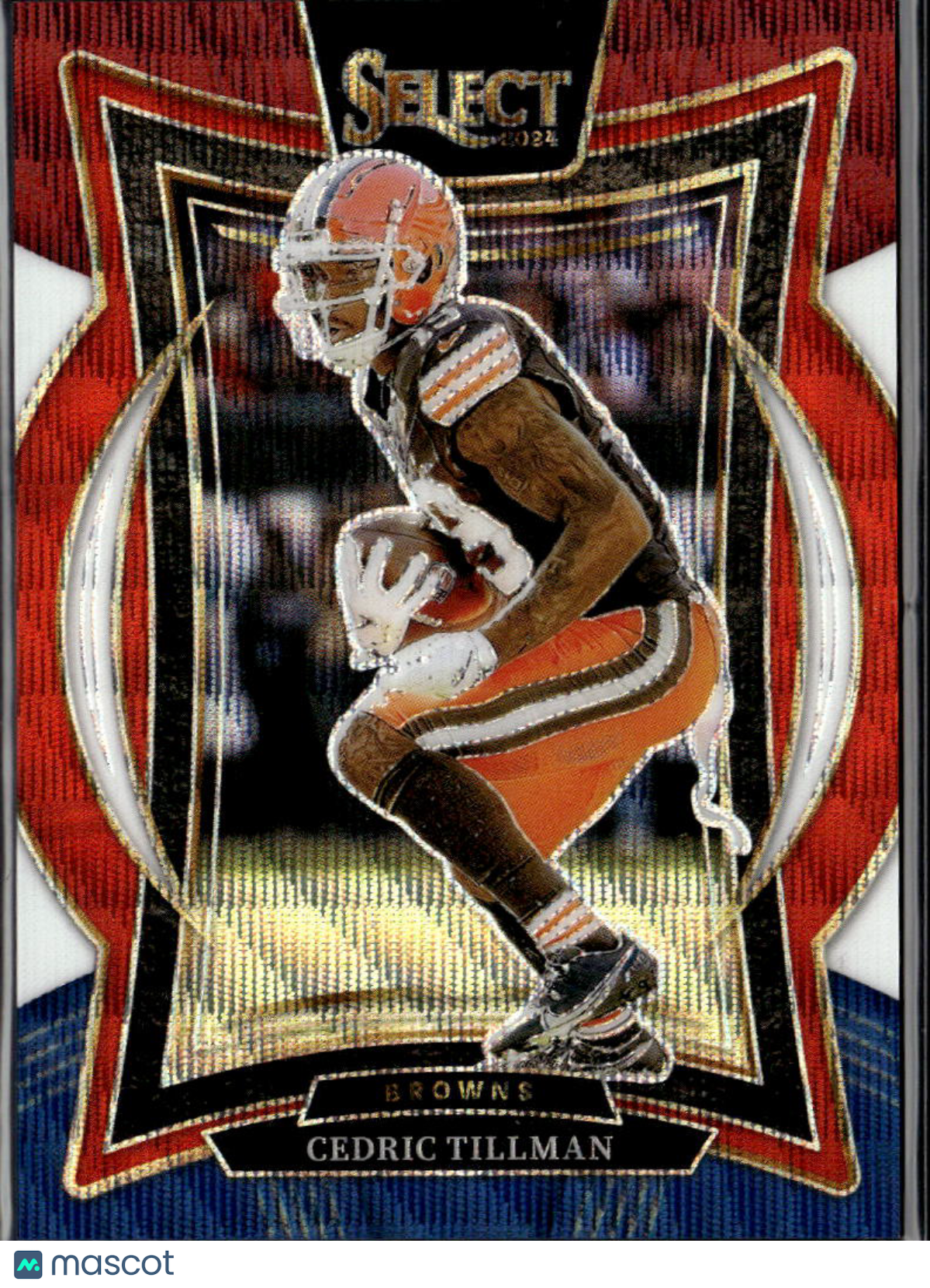 Cedric Tillman 2024 Select Tricolor Prizm 107/299 Cleveland Browns