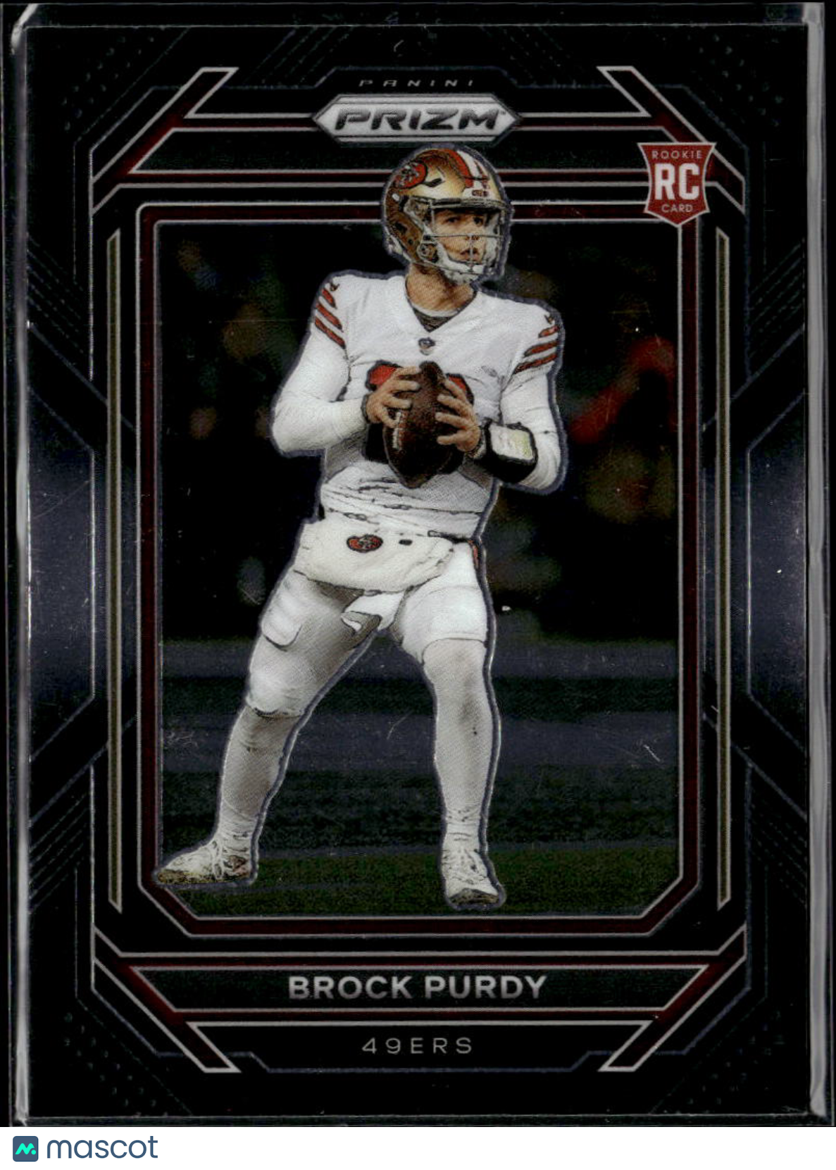 Brock Purdy 2023 Chronicles Prizm Black Rookie RC San Francisco 49ers