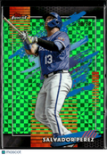 Salvador Perez 2026 Topps Finest Green XFractor 98/99 Kansas City Royals