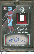 Kyler Murray 2019 Majestic Auto Autograph Patch RC 5/10 Arizona Cardinals
