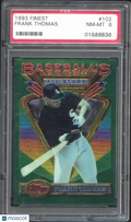 Frank Thomas 1993 Finest Card Chicago White Sox #102 PSA 8