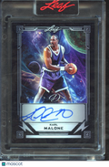 Karl Malone 2026 Leaf Decadence Auto Autograph 10/10 Utah Jazz