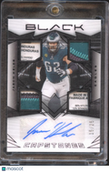 Jason Kelce 2024 Black Capstones Auto Autograph Patch 15/25 Philadelphia Eagles