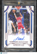 Jared McCain 2024-25 National Treasures Auto Autograph RC 14/24 Thunder 76ers