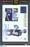 Bailey Zappe 2022 Encased Auto Autograph LOGO Patch RC 210 New England Patriots