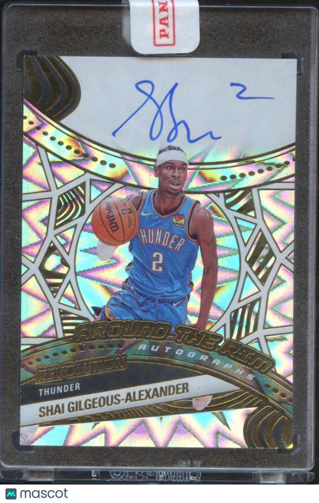 Shai Gilgeous-Alexander 2024-25 Revolution Auto Autograph 30/49 OKC Thunder