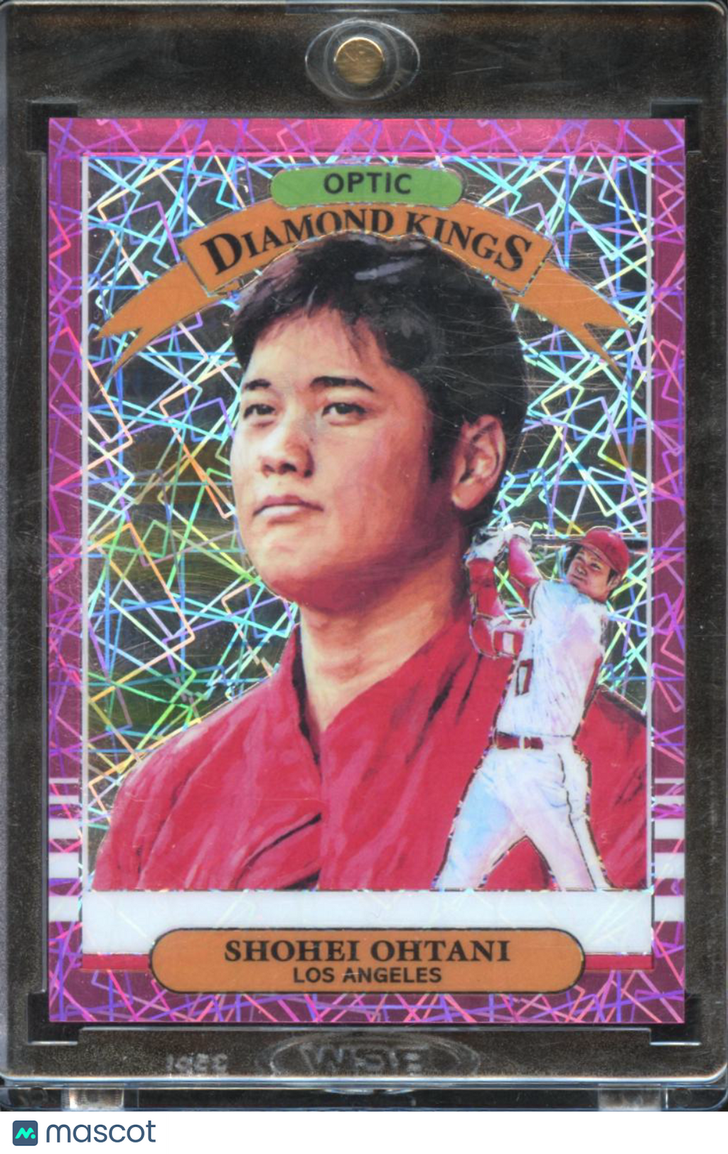 Shohei Ohtani 2019 Optic Diamond Kings Pink Velocity 189/199 Los Angeles Angels