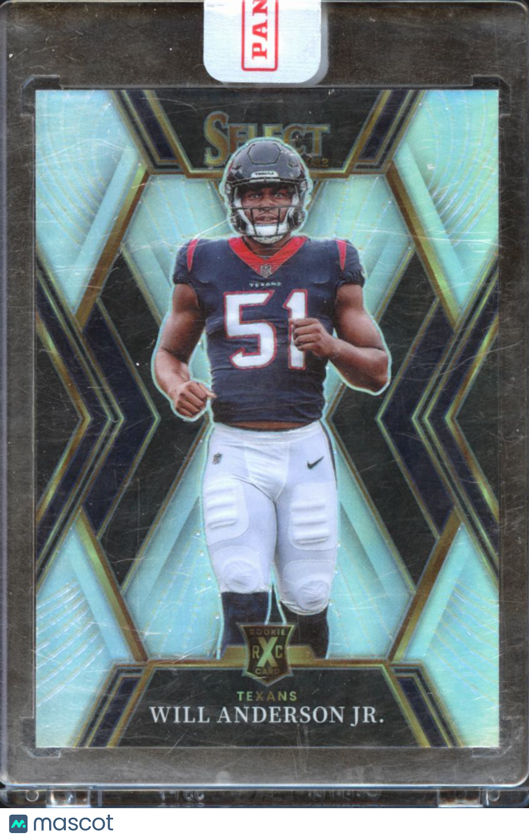 Will Anderson Jr. 2022 Select XRC Silver Prizm Rookie RC SSP Houston Texans