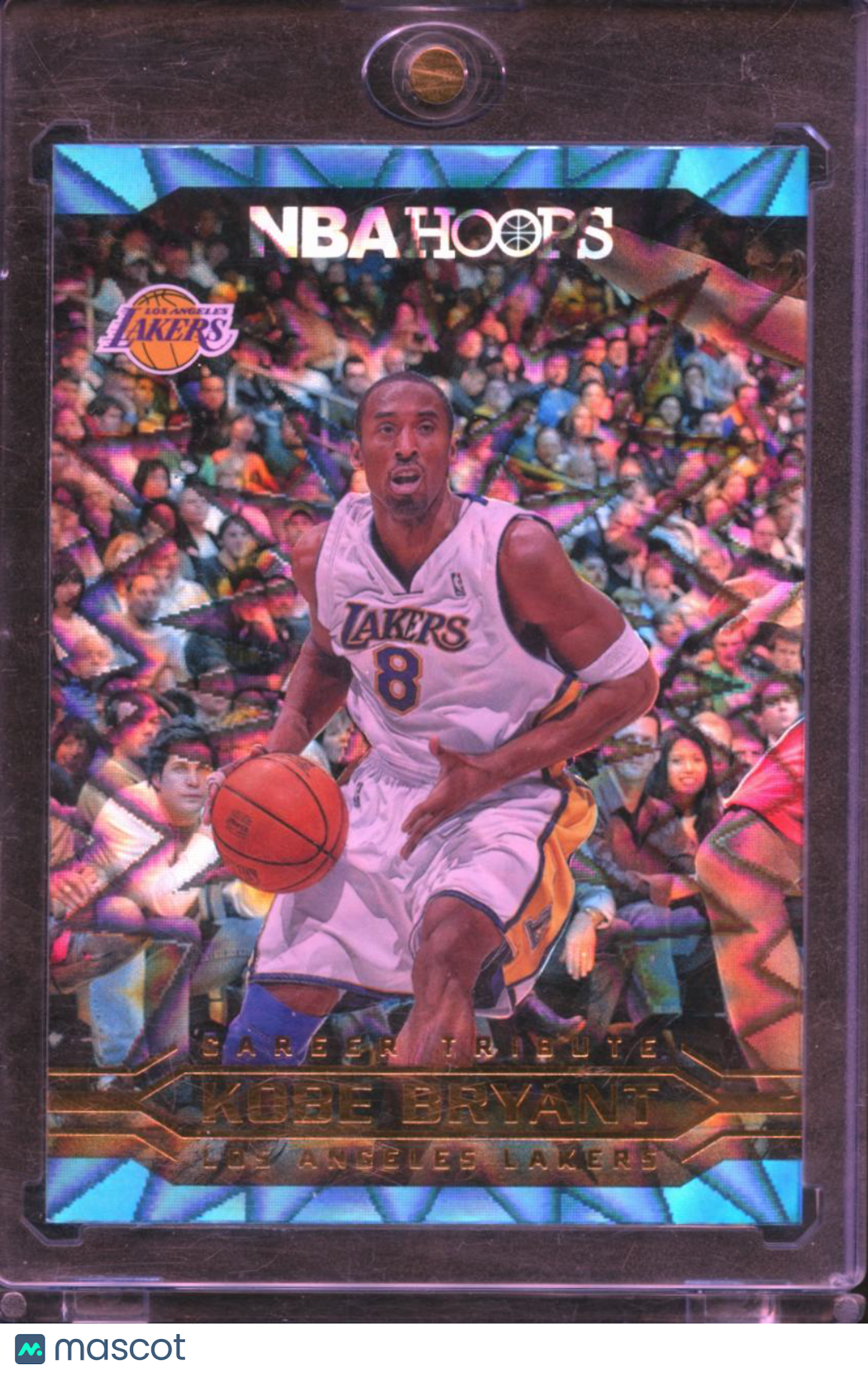 Kobe Bryant 2017-18 NBA Hoops Teal Explosion SSP #292 Los Angeles Lakers