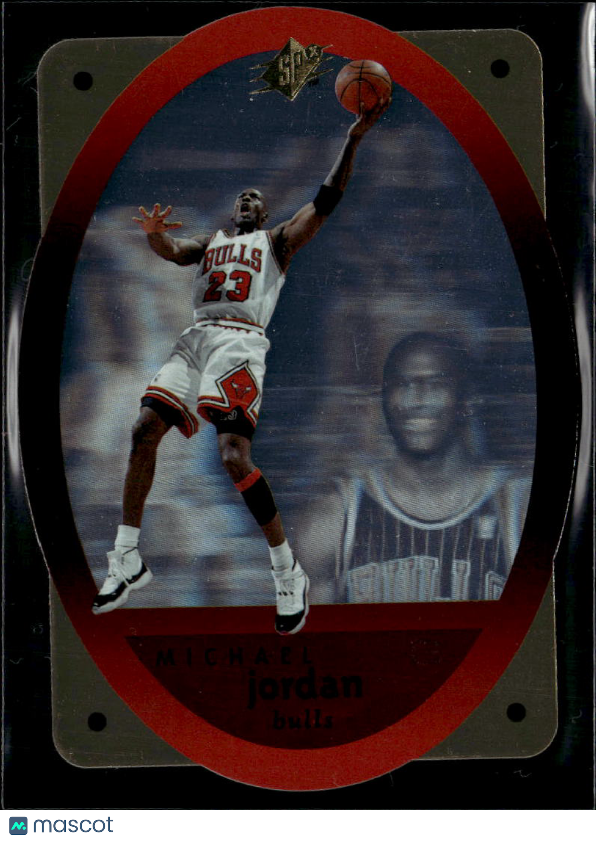 Michael Jordan 1996 Upper Deck SPx GOLD #8 Chicago Bulls
