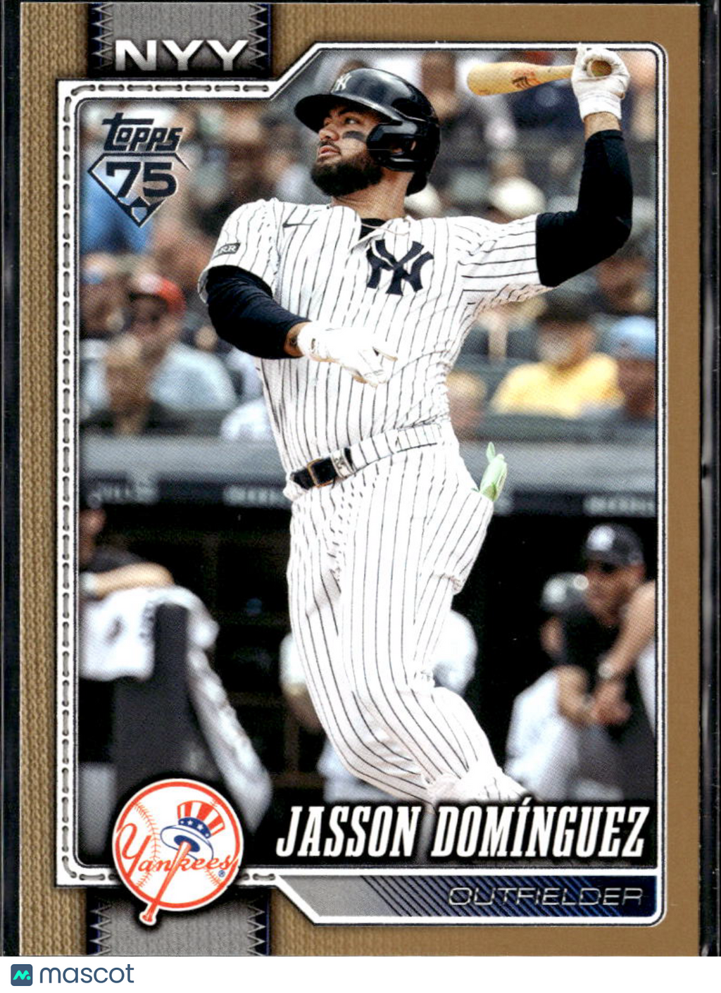 Jasson Domínguez 2026 Topps Series Two Gold 1968/2026 New York Yankees