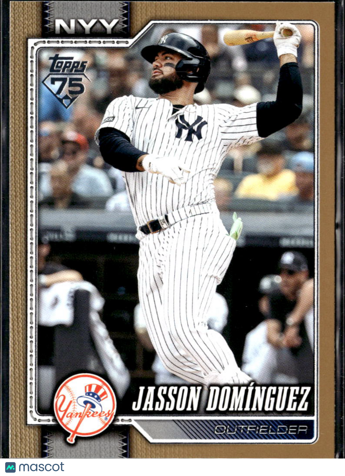 Jasson Domínguez 2026 Topps Series Two Gold 1968/2026 New York Yankees