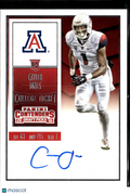 Cayleb Jones 2016 Panini Contenders Auto Autograph Arizona Wildcats