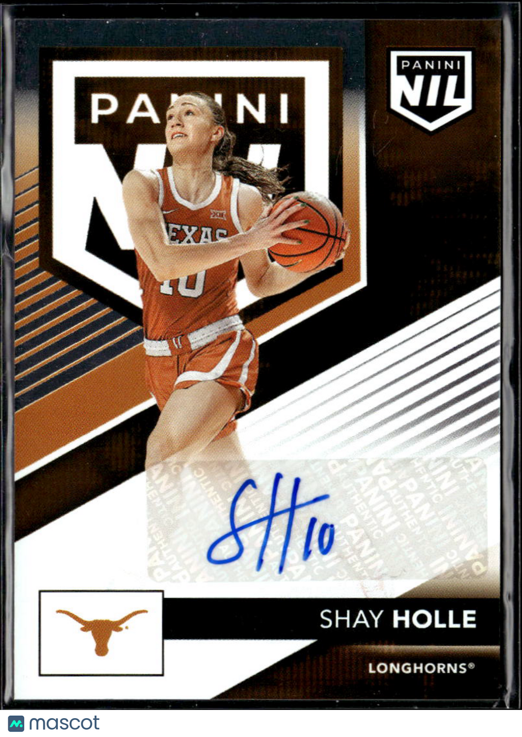 Shay Holle 2025 Panini NIL Auto Autograph Texas Longhorns