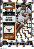 Madison Booker 2025 Contenders Rookie RC /99 Texas Longhorns