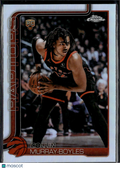 Collin Murray-Boyles 2026 Topps Chrome Update RC Refractor Toronto Raptors