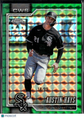 Austin Hays 2026 Topps Chrome Green Geometric Refractor /99 Chicago White Sox
