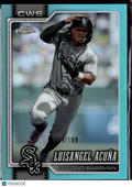 Luisangel Acuna 2026 Topps Chrome Aqua Refractor /199 Chicago White Sox