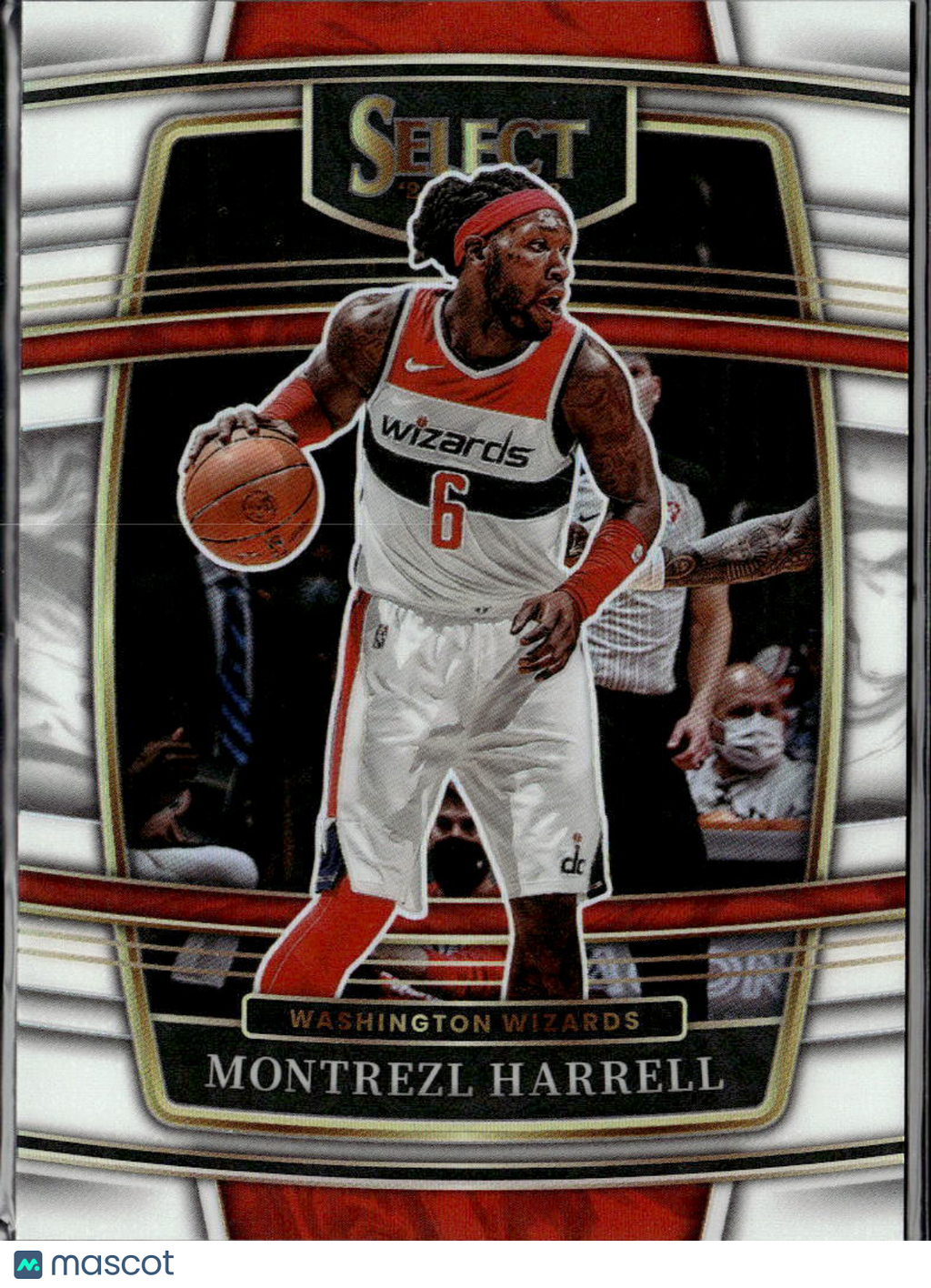 Montrezl Harrell 2022 Panini Select Red Prizm /149 Washington Wizards