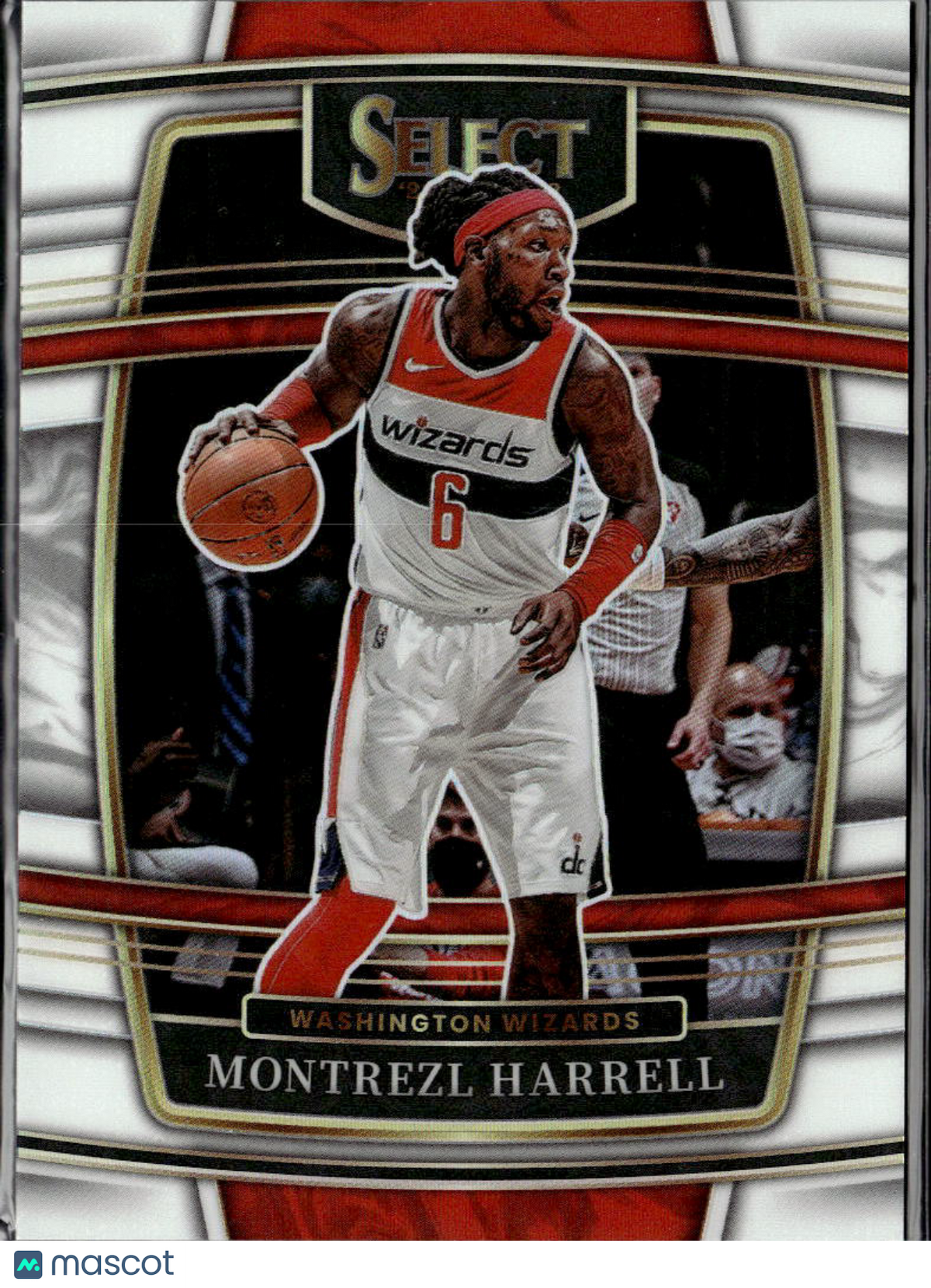 Montrezl Harrell 2022 Panini Select Red Prizm /149 Washington Wizards