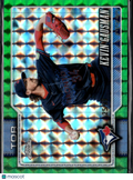 Kevin Gausman 2026 Topps Chrome Green Geometric Refractor /99 Toronto Blue Jays