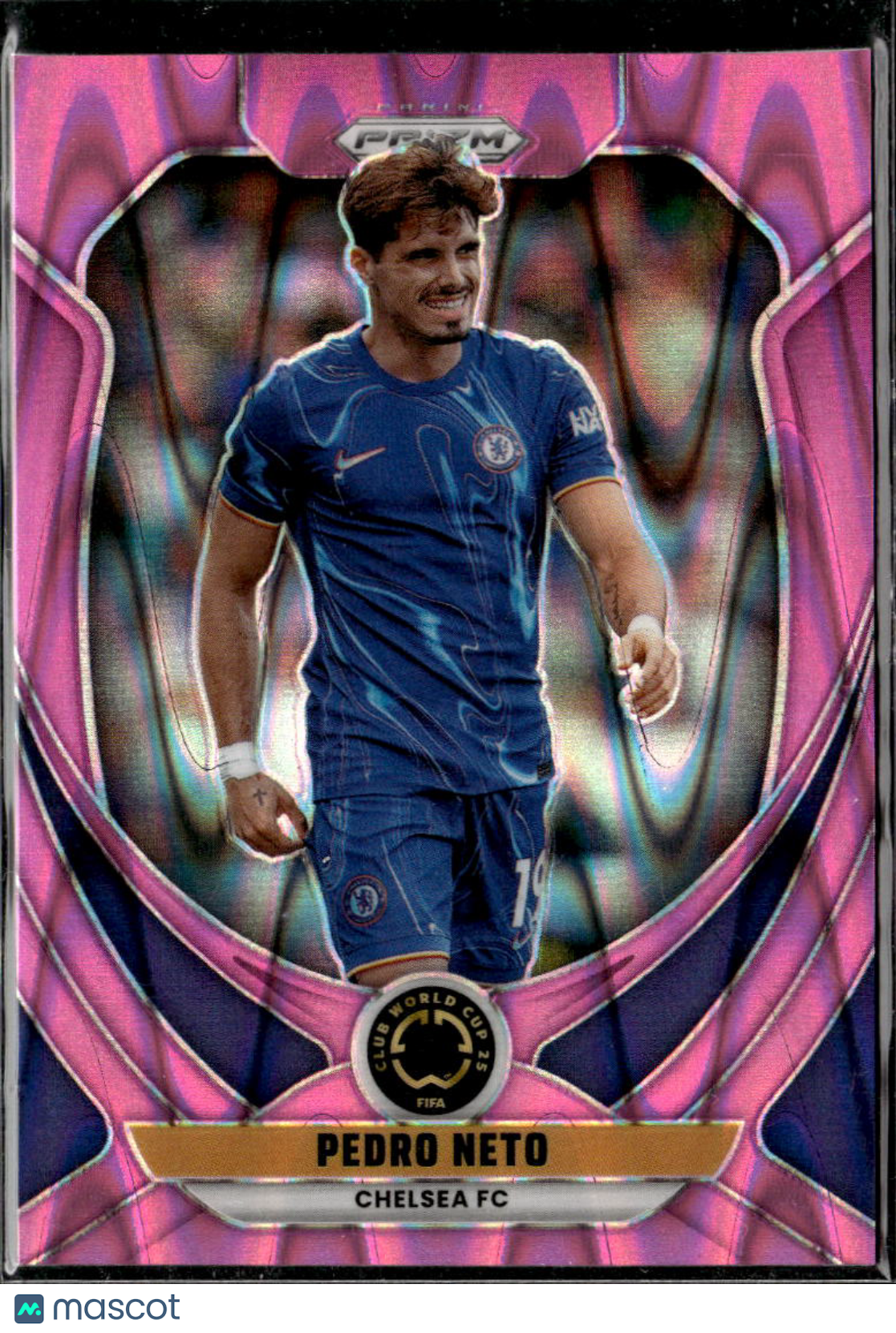 Pedro Neto 2025 Panini Prizm FIFA Club World Cup Pink /299 Chelsea FC