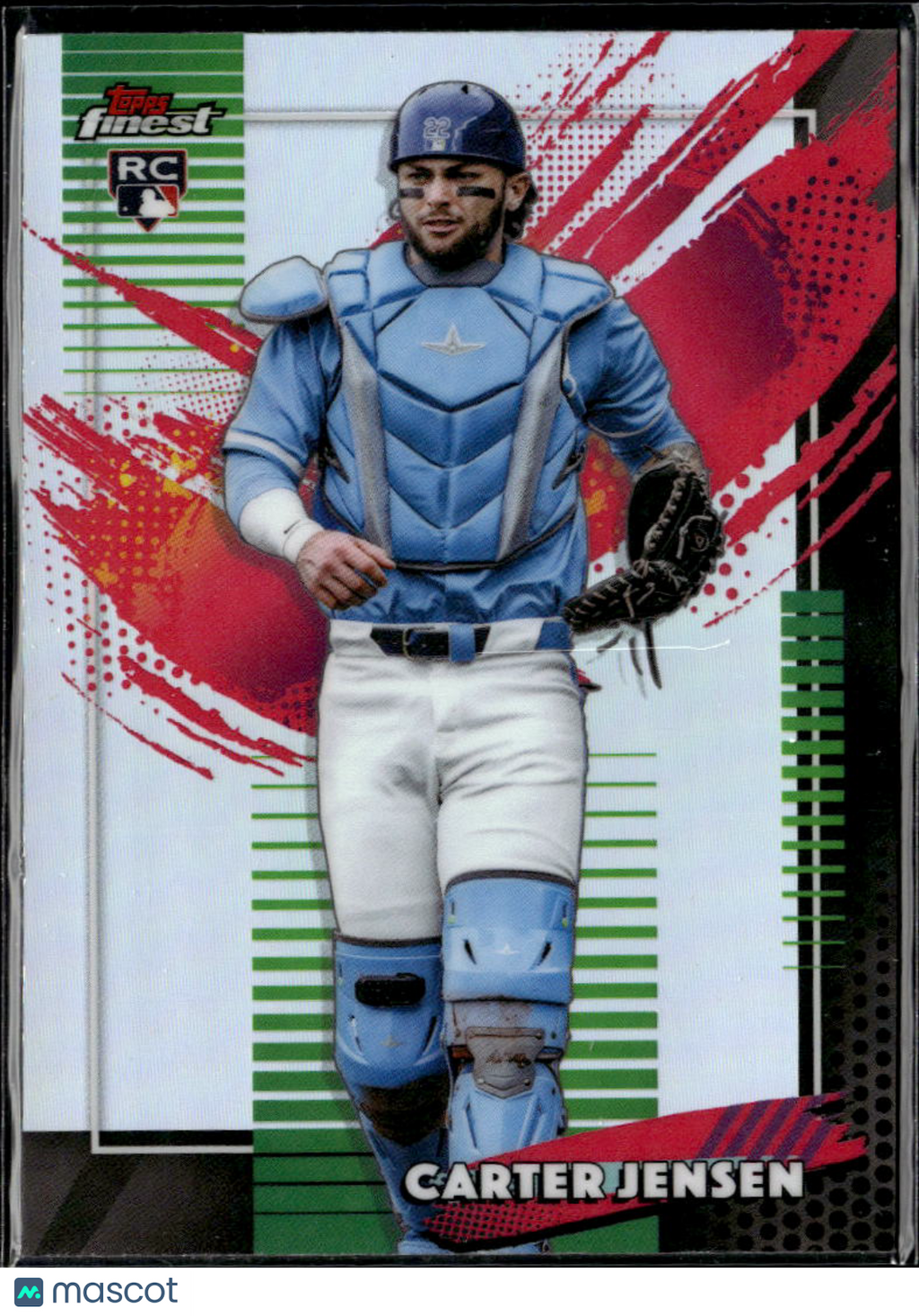 Carter Jensen 2026 Topps Finest RC RARE Refractor Kansas City Royals
