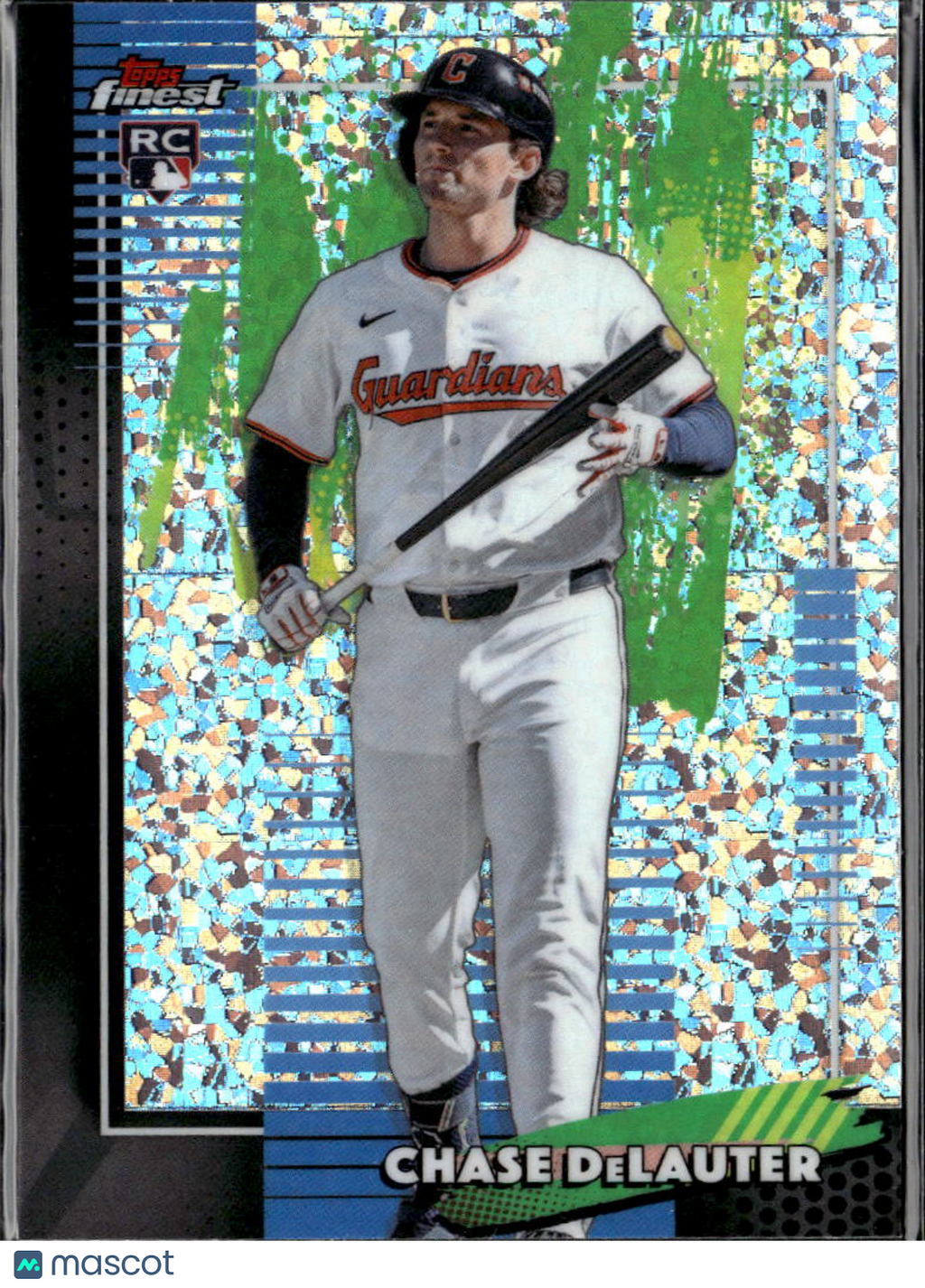Chase DeLauter 2026 Topps Finest Mini Diamond RC Cleveland Guardians