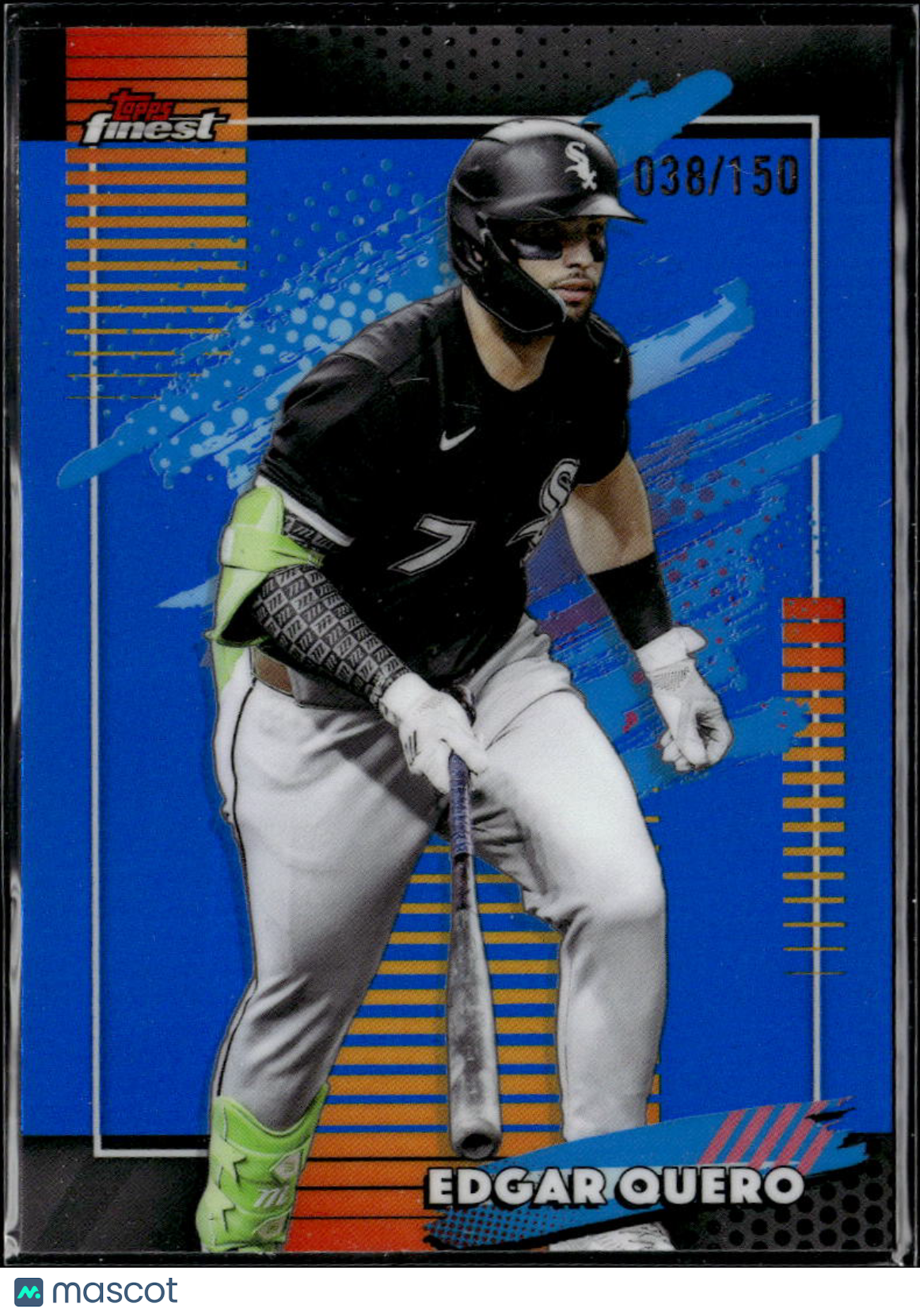 Edgar Quero 2026 Topps Finest Blue Refractor /150 Chicago White Sox