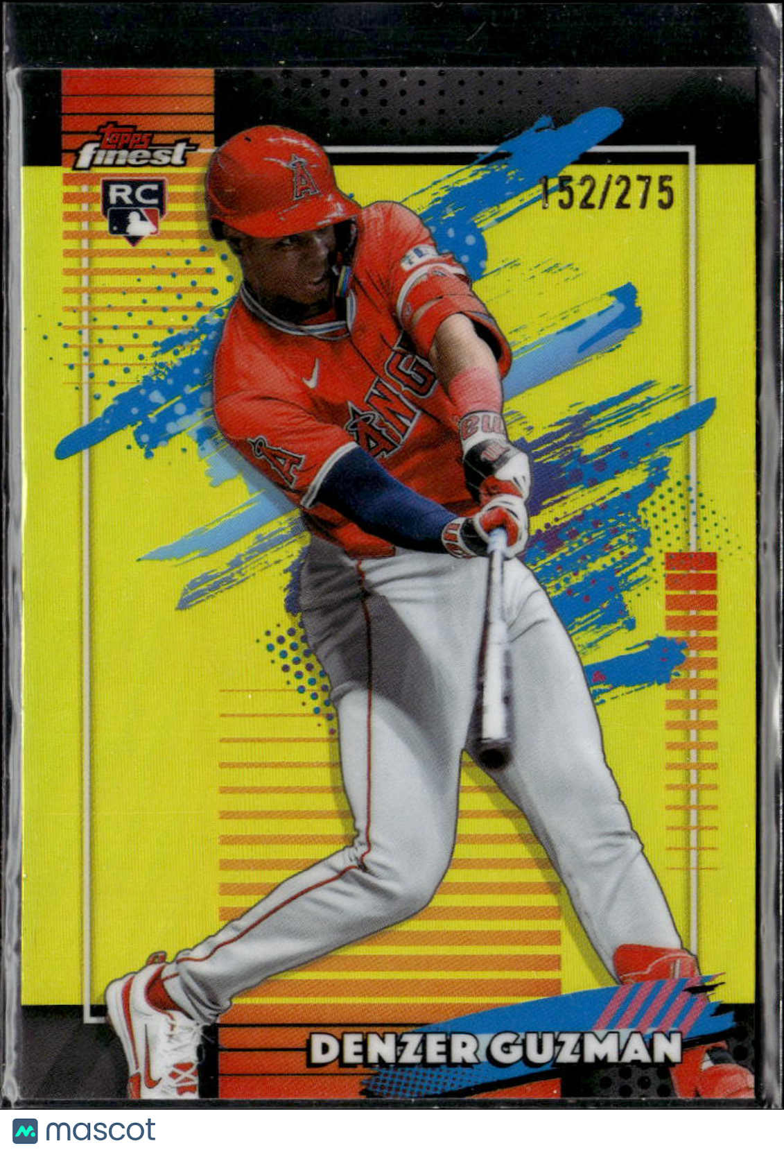 Denzer Guzman 2026 Topps Finest RC /275 Los Angeles Angels