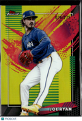 Joe Ryan 2026 Topps Finest RARE Yellow Refractor /275 Minnesota Twins