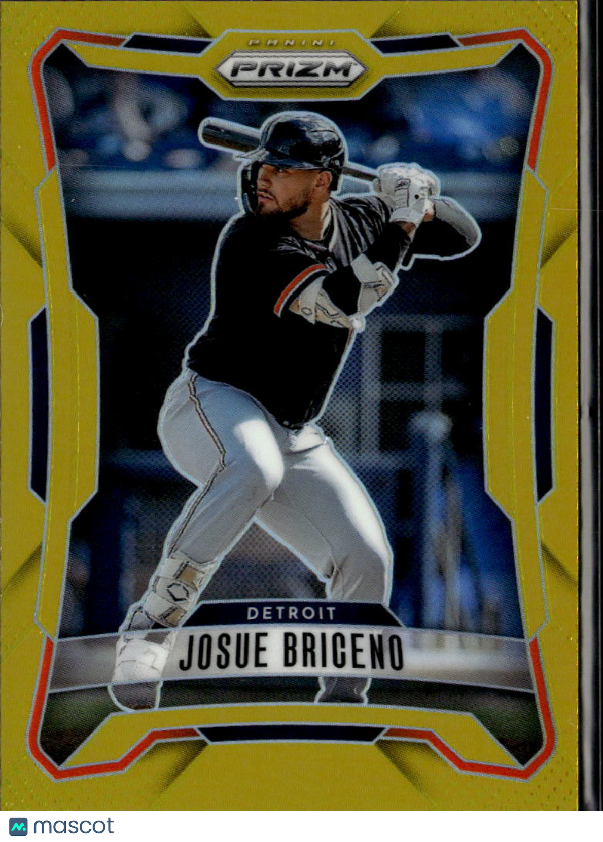Josue Briceno 2026 Prizm GOLD Prizm 5/10 Detroit Tigers